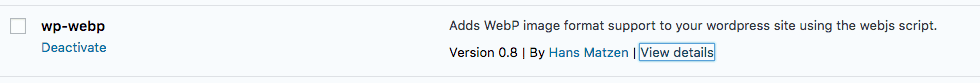 Webp-Plugin